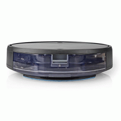 Wi-Fi smart σκούπα ρομπότ NEDIS WIFIVCR001CBK 65dB με λειτουργία απενεργοποίησης μέσω χρονοδιακόπτη