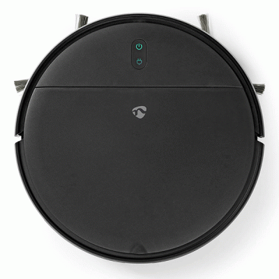 Wi-Fi smart σκούπα ρομπότ NEDIS WIFIVCR001CBK 65dB με λειτουργία απενεργοποίησης μέσω χρονοδιακόπτη Wi-Fi smart σκούπα ρομπότ NEDIS WIFIVCR001CBK 65dB με λειτουργία απενεργοποίησης μέσω χρονοδιακόπτη