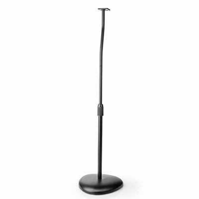 Universal επιδαπέδιες βάσεις ηχείων δαπέδου NEDIS SPMT2750BK με ρυθμιζόμενο ύψος 2 τεμαχίων