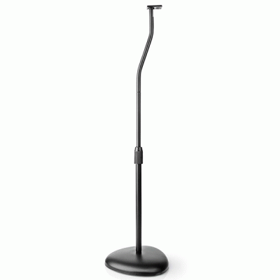 Universal επιδαπέδιες βάσεις ηχείων δαπέδου NEDIS SPMT2750BK με ρυθμιζόμενο ύψος 2 τεμαχίων