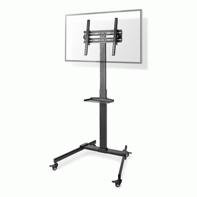 Επιδαπέδια τροχήλατη βάση NEDIS TVSM5100BK για τηλεοράσεις 32" - 55"