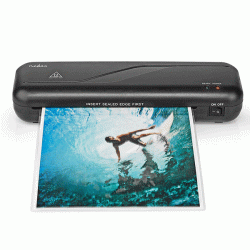Πλαστικοποιητής NEDIS LAMI112BK4 A4 230 mm/min με διακόπτη On/Off & αυτόματη απενεργοποίηση