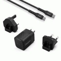 Universal φορτιστής - αντάπτορας ENERGIZER A20MUC με 1 θύρα USB Type-C και power delivery 20W