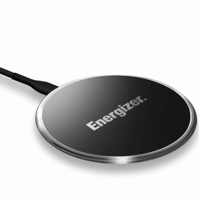 Ασύρματος φορτιστής ENERGIZER WLACBLBKM 10W με ενδεικτική λυχνία LED Ασύρματος φορτιστής ENERGIZER WLACBLBKM 10W με ενδεικτική λυχνία LED