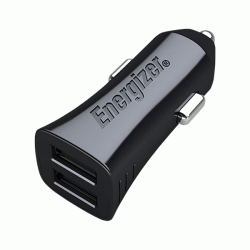 Universal φορτιστής αυτοκινήτου ENERGIZER με 2 εξόδους USB 3.4A και αποσπώμενο καλώδιο Micro-USB