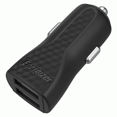 Universal φορτιστής αυτοκινήτου ENERGIZER με 2 εξόδους USB 3.4A και αποσπώμενο καλώδιο Lightning Universal φορτιστής αυτοκινήτου ENERGIZER με 2 εξόδους USB 3.4A και αποσπώμενο καλώδιο Lightning