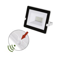 Προβολέας LED slim SMD 20W 230V 4000k ενδιάμεσο φως με φωτοκύτταρο ημέρας-νύχτας 1800lm IP65 Προβολέας LED slim SMD 20W 230V 4000k ενδιάμεσο φως με φωτοκύτταρο ημέρας-νύχτας 1800lm IP65
