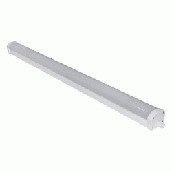 Φωτιστικό Led PC 120cm 48W 230V με ενσωματωμένο σύστημα ασφαλείας ενδιάμεσο φως 4000k στεγανό IP65