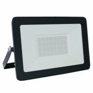 Προβολέας μαύρος με led smd 70W 230V eco 3000k θερμό φως 6000lm αλουμινίου στεγανός IP65