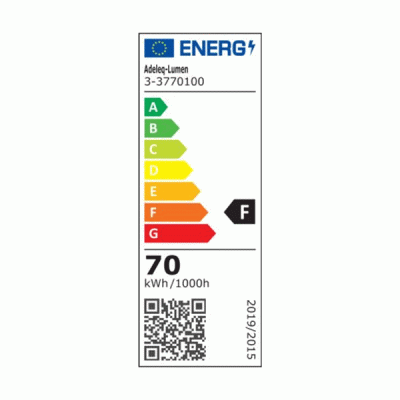 Προβολέας μαύρος με led smd 70W 230V eco 3000k θερμό φως 6000lm αλουμινίου στεγανός IP65