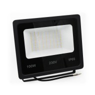 Προβολέας Led SMD 230V 100W με ψυχρό φως 9000lm 120° μαύρο σώμα αλουμινίου IP65