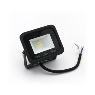 Προβολέας Led SMD 230V 10W με ψυχρό φως 900lm 120° μαύρο σώμα αλουμινίου IP65