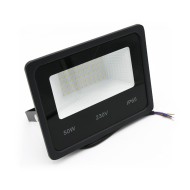 Προβολέας Led SMD 230V 50W με ψυχρό φως 4600lm 120° μαύρο σώμα αλουμινίου IP65