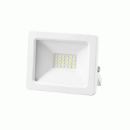Προβολέας led smd λευκός με ψυχρό φως 6200Κ 2200lmn 20W 230V  εξωτερικού χώρου IP65 και καλώδιο 50cm