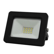 Προβολέας Led SMD 230V 10W με μπλε φως  120° μαύρο σώμα αλουμινίου IP65
