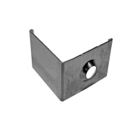 Στήριγμα inox για προφίλ αλουμινίου γωνία 30-0570/570