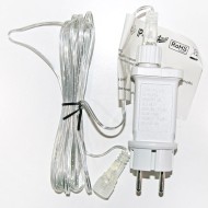 Τροφοδοτικό λευκό για MINILED 230V/31V 12W με 7 εναλλασσόμενα & 1 σταθερό πρόγραμμα 5m Τροφοδοτικό λευκό για MINILED 230V/31V 12W με 7 εναλλασσόμενα & 1 σταθερό πρόγραμμα 5m