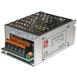 Τροφοδοτικό για ταινίες led 36W 240V/24VDC με προστασία από υπερφόρτωση και βραχυκύκλωμα