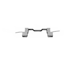 Ντουί για λάμπες Ιωδίνης J118mm πορσελάνη με 2x18cm καλώδιο σιλικόνης 0.75mm