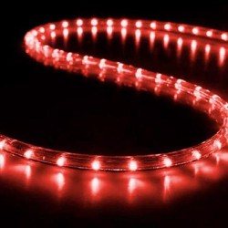 Led φωτοσωλήνας μονοκάναλος κόκκινος 50m με 30 led ανα μέτρο και 6 λευκά flash led ΙΡ65 Led φωτοσωλήνας μονοκάναλος κόκκινος 50m με 30 led ανα μέτρο και 6 λευκά flash led ΙΡ65