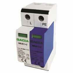 Αντικεραυνικό μονοφασικό 1P+NPE T1-T2 12.5kA 275V