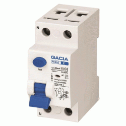 Ρελέ διαρροής Gacia 2x40A 6kA 30mA Type A