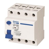 Ρελέ αντιηλεκτροπληξίας (διαρροής) 63A 3P+N 6kA 300mA 4 modules τύπου A GACIA