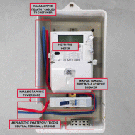 Ραγοδιακόπτης ΔΕΗ DZ47 C 1P 1x40A 230/400V IP20