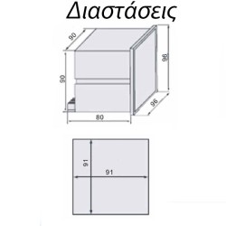 Ψηφιακό όργανο πίνακος - αμπερόμετρο 1Φ 96Χ96 1-10000Α TAIFA DP3-96-I