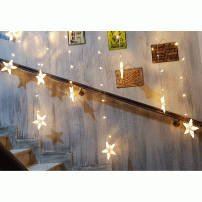 8 led αστέρια 11cm σε θερμό φως βροχή 5mm με μετασχηματιστή & διάφανο καλώδιο IP44 8 led αστέρια 11cm σε θερμό φως βροχή 5mm με μετασχηματιστή & διάφανο καλώδιο IP44