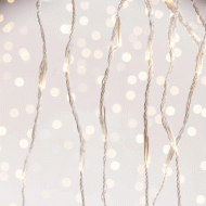240 Χριστουγεννιάτικα led λαμπάκια 3mm με snowfall πρόγραμμα διάφανο καλώδιο & μετασχηματιστή IP44