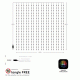 756 smart mini led κουρτίνα 5V με έλεγχο προγράμματος μέσω εφαρμογής & μετασχηματιστής ΙΡ44