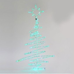 Χριστουγεννιάτικο δέντρο με LED φωτοσωλήνα 24W 120x5x70cm εξωτερικού χώρου στεγανός IP44 Χριστουγεννιάτικο δέντρο με LED φωτοσωλήνα 24W 120x5x70cm εξωτερικού χώρου στεγανός IP44