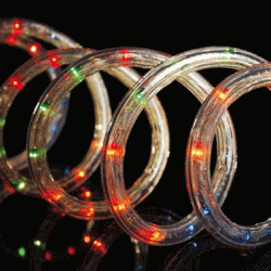 Φωτοσωλήνας led πολύχρωμος 36 led ανα μέτρο με προστασία UV δικάναλος 50m ΙΡ65