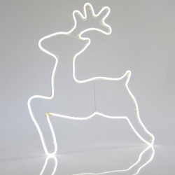 Τάρανδος NEON LED 58x65cm λευκό φως 22.5W εξωτερικής χρήσης στεγανό IP44 Τάρανδος NEON LED 58x65cm λευκό φως 22.5W εξωτερικής χρήσης στεγανό IP44