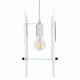GloboStar® OWL 61576 Παιδικό Κρεμαστό Φωτιστικό Φιγούρα Μονόφωτο 1 x E27 IP20 Πολύχρωμο Πλαστικό - Μ29.5 x Π15.5 x Υ30.5cm