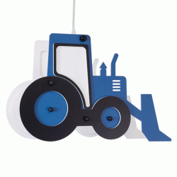 Παδικό κρεμαστό φωτιστικό Οροφής Tractor φαγάνα  μονόφωτο 1 x E27 Μ40 x Π15.5 x Υ26.5cm