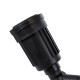 GloboStar® GRASEDO 61616 Βάση Κήπου με 2 Ντουί E27 για Λάμπες Σποτ PAR38 - Αδιάβροχη IP67 - Υψηλής Αντοχής ABS - VDE Certified - Μ40 x Π9.5 x Υ22cm - Μαύρο - 5 Years Warranty