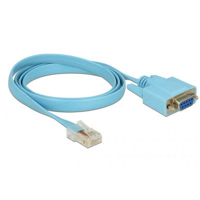 Καλώδιο DELOCK 63341 Serial RS-232 DB9 θηλυκό σε RJ45 αρσενικό μήκους 1m