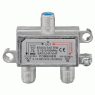 SAT-TV combiner GOOBAY 67054 0.15 MHz 2400MHz 100dB