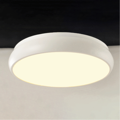 Φωτιστικό οροφής LED 54W CCT 3000-4000-6000K 4320lm λευκό μεταλλικό σειρά KALLISTA Φ60xΥ8cm