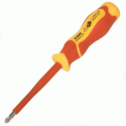 Κατσαβίδι σταυρός VDE 1000V PH 0x60 x 145mm WEN 0/60 ERGOM