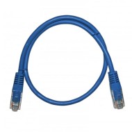 Καλώδιο δικτύου UTP CAT 5e Patch Cord CCA 0.5m μπλε χρώμα ECO