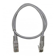 Καλώδιο δικτύου UTP CAT 5e γκρι χρώμα Patch Cord CCA 0.5m ECO