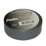 Μονωτική ταινία PVC αυτοσβενόμενη 0.13x19x20 στενή γκρι χρώμα