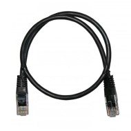 Καλώδιο δικτύου UTP CAT 5e Patch Cord 2m μαύρο χρώμα CU Professional