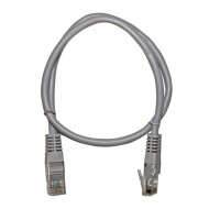 Καλώδιο δικτύου UTP CAT 5e Patch Cord 2m CU Professional σε γκρι χρώμα