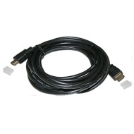 Καλώδιο HDMI 1.4V από αρσενικό σε αρσενικό σε μαύρο χρώμα 5m με επίχρυσες επαφές