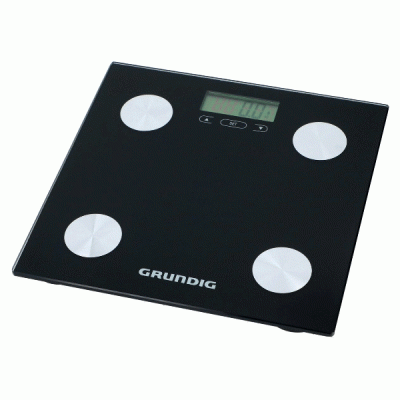 Ηλεκτρονική ζυγαριά μπάνιου γυάλινη Grundig 18682 με οπίσθιο φωτισμό οθόνης και λιπομέτρηση Ηλεκτρονική ζυγαριά μπάνιου γυάλινη Grundig 18682 με οπίσθιο φωτισμό οθόνης και λιπομέτρηση