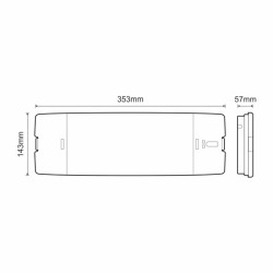 Αυτοελεγχόμενο φωτιστικό ασφαλείας Olympia Electronics GR-1312/15L μη συνεχούς/συνεχούς λειτουργίας